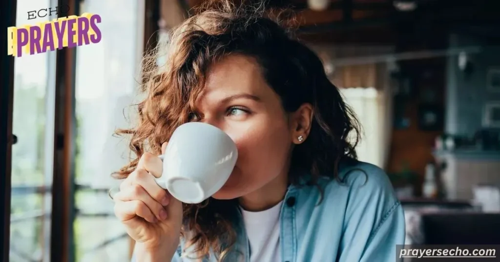 Before and after coffee