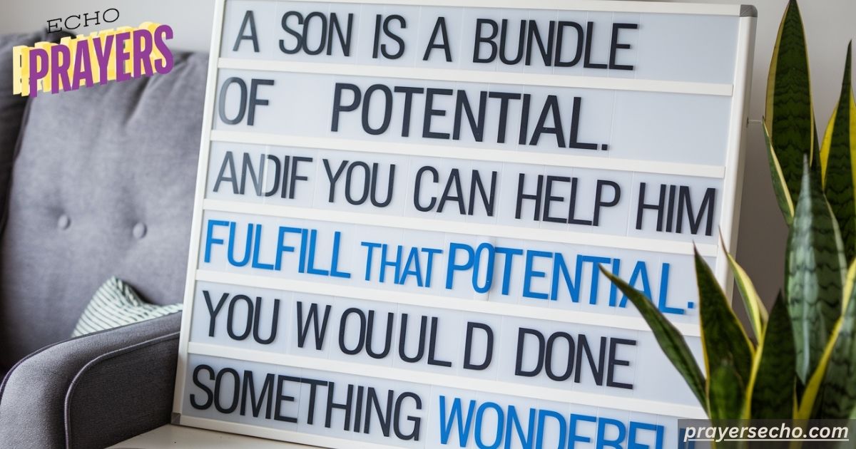 Inspirational Quotes About Sons