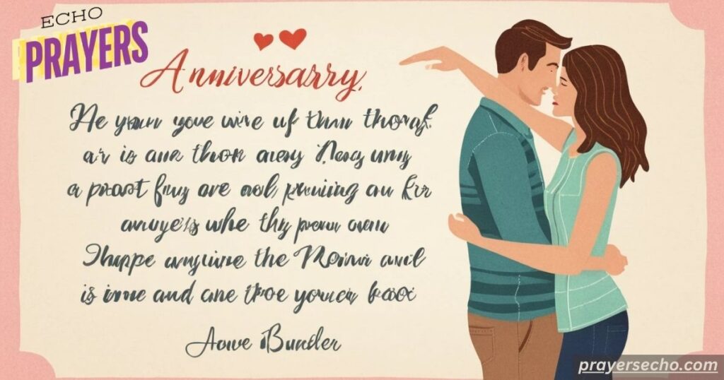 Anniversaries are proof 