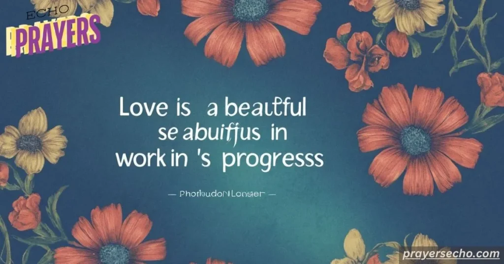 love is a beautiful work