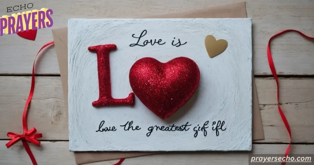 Love is the greatest gift